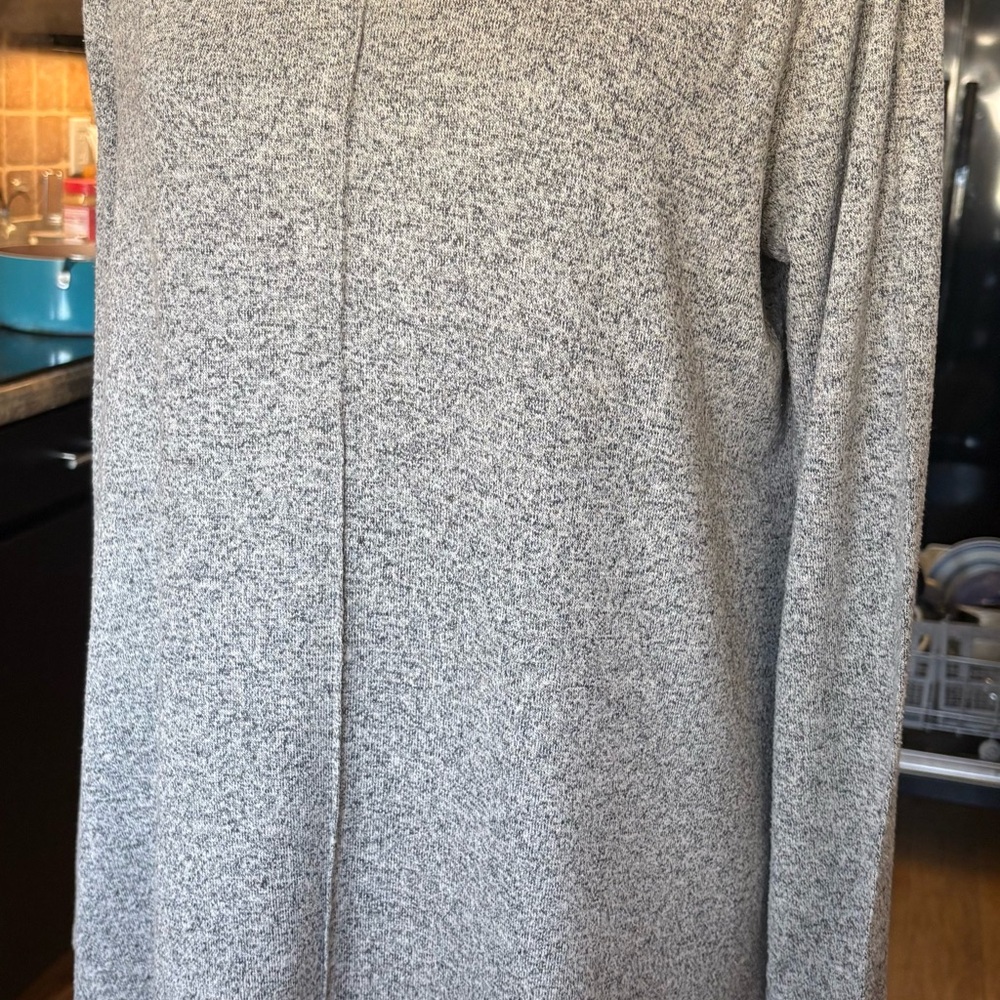 Soft Surroundings Heather Gray Knit Tunic Size L